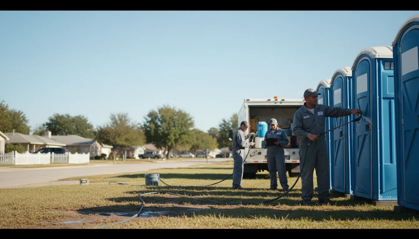 Long-Term Portable Toilet Rental in Lewis, KS near me